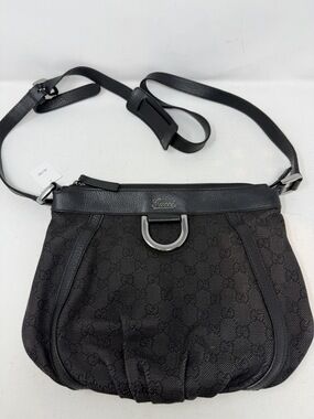Gucci GG Abbey Denim Shoulder